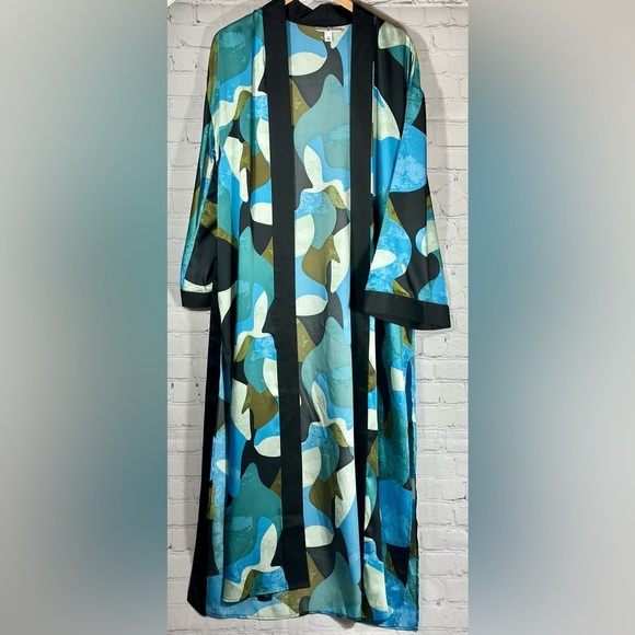 NWOT Fe Noel x Target Mixed Paint Print Cover-Up - Picture 7 of 10